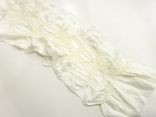 正絹　絞り　帯揚げ